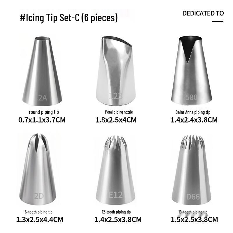 Zhaoran 304 Stainless Steel Piping Nozzle Set