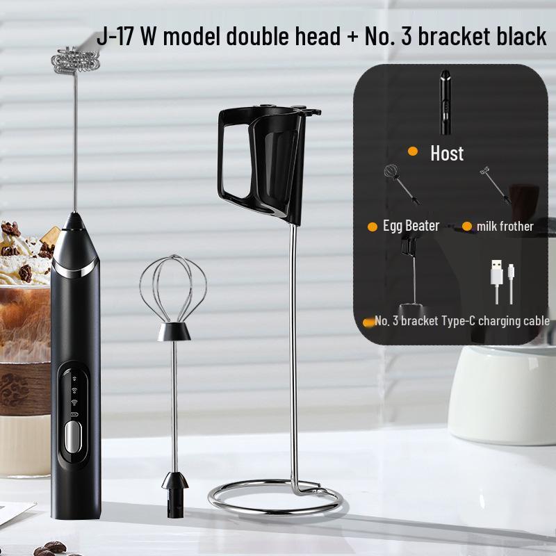 Handheld Electric Milk Frother and Coffee Stirrer