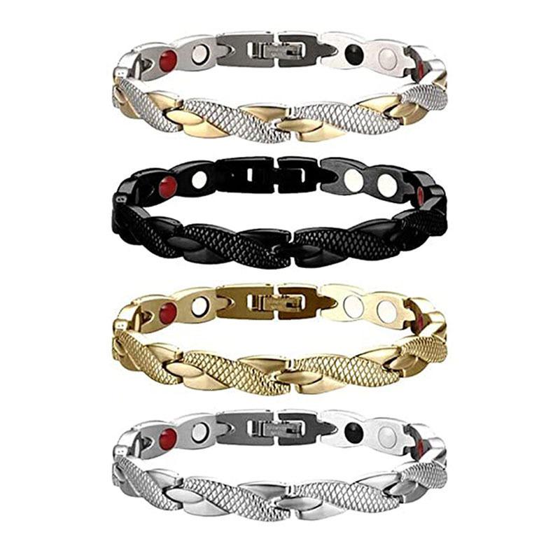 Temu Detachable Magnetic Couple Bracelet - European & American Style