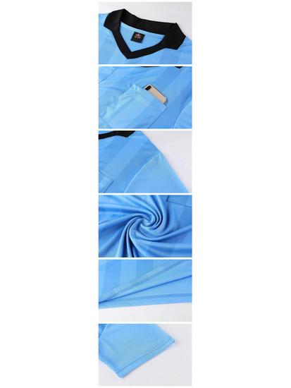 2026 Herren Sommer Fußball Schiedsrichter Schnelltrocknendes Uniform Set - Lockere Passform, Kurzarm