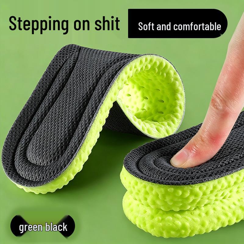 Winter Plush Anti-Odor Sweat-Absorbing Massage Insole for Men & Women