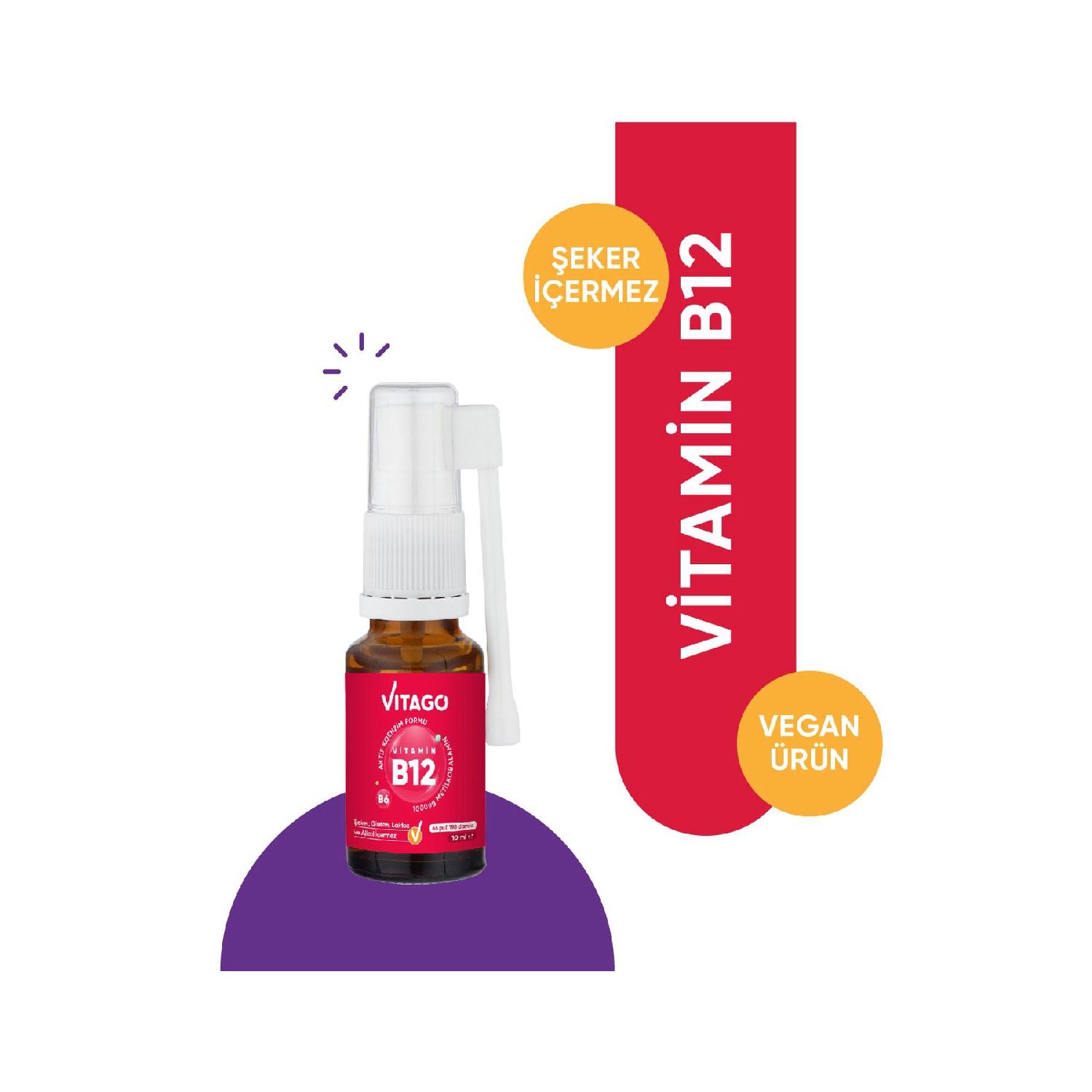 

10 Ml Spray Containing B12 Methylcobalamine Vitamin
