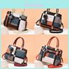 Fashionable Female Handbag With Large Capacity And Inner Zipper Pockets For Daily Carry