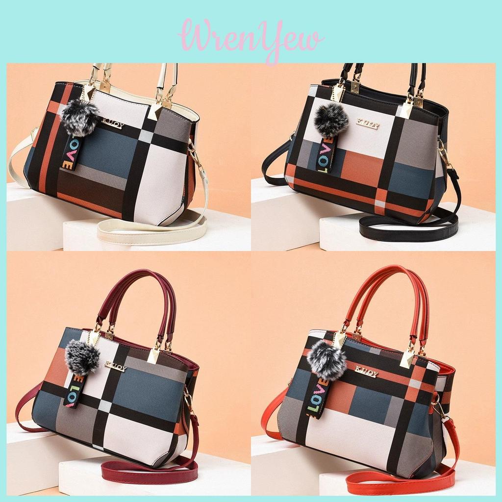 Fashionable Female Handbag With Large Capacity And Inner Zipper Pockets For Daily Carry