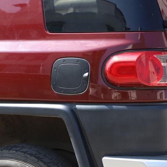 Matte Black Car Fuel Tank Cover Gas Door Cap For Toyota FJ Cruiser 2007-22