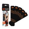 KT TAPE Kinesiology Tape PRO5 POUCH X 5 Available In 5 Sports Water One Size Fits Gentle On Jet Black [Official] (Pro Pouch), Pre-Cut (5cm 25cm),
