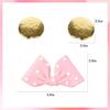 Cartoon Cake Decoration Pink Bow Cake Topper Bow Tie Cake Topper Bow Ears Stars Birthday Party Supplies