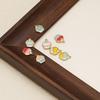 20pcs Stainless Steel 10mm Enamel Ice Cream Girls Bracelet Pendants Decoration Kids Summer Necklace Charms DIY Jewelry Making