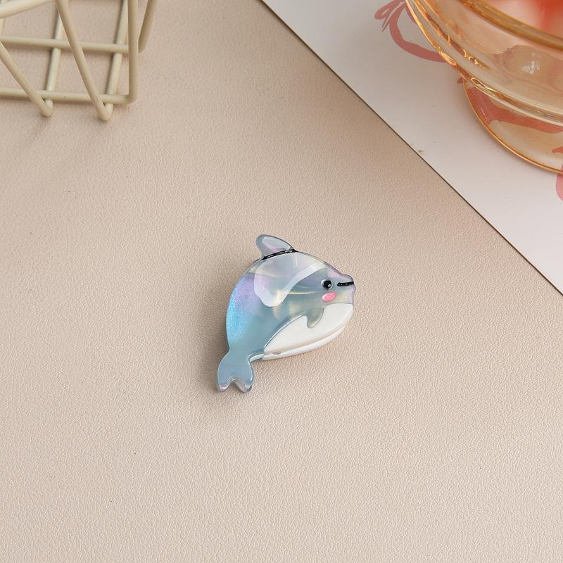 Elegant Acetate Animal Fish Shark Clip Cute Cartoon Hair Claw Cli Hairpins For Women Girls Headwear Hair Accessories Gifts