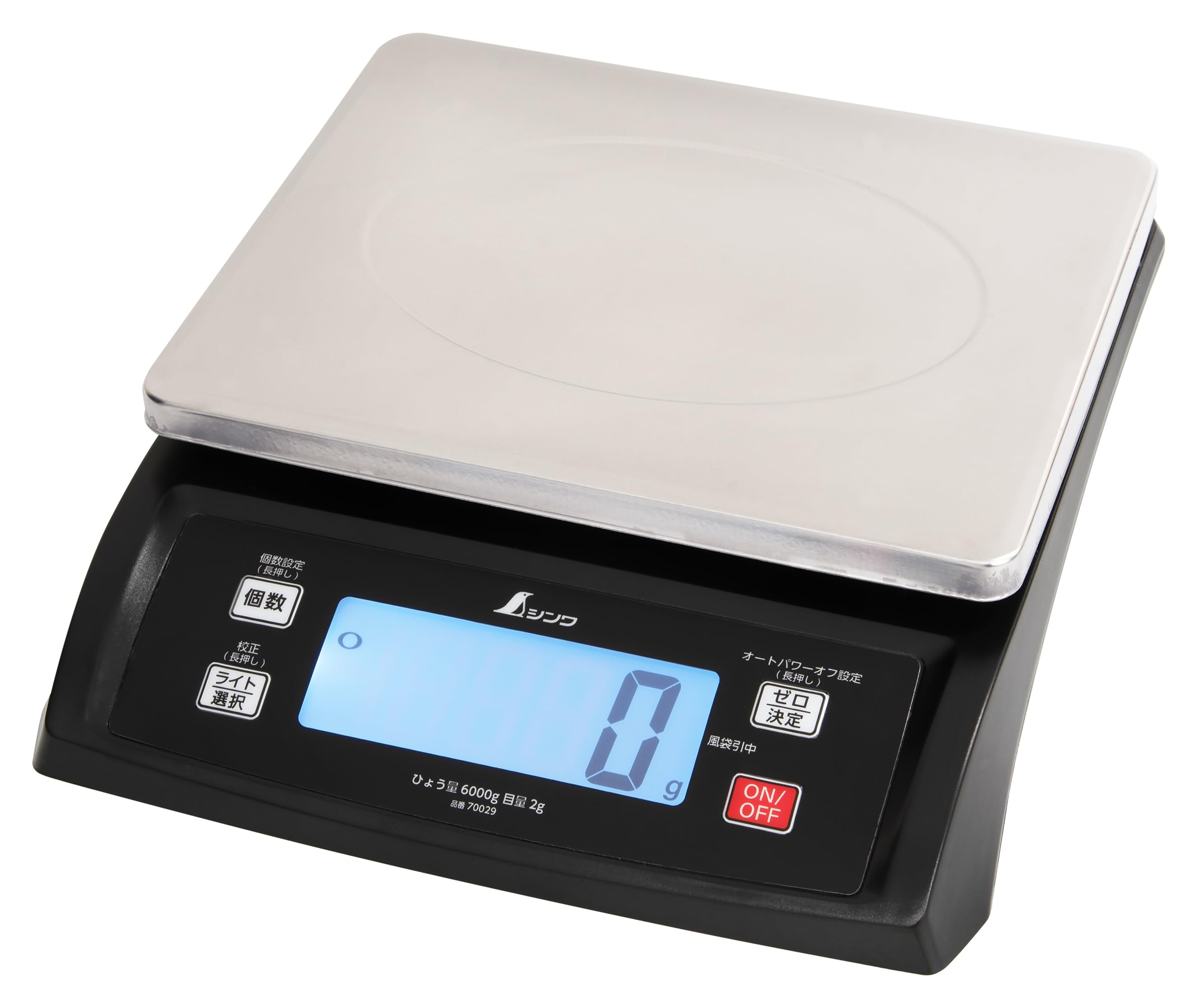 

Цифровые весы Shinwa Sokutei SD для использования 6000 г 70029 не для торговли