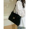 Brand Luxury Designer Bags For Women Simple Commuting Female Tote Bag High Quality PU Leather Lage Capacity Shoulder Bag