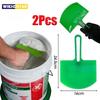 1/2Pcs Curved Bucket Scoop Scraper Spackle Paint Putty Knife Drywall Finishing Plaster Scraping Decals Patch Construction Tools