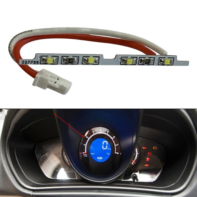 Car Accessories White trument Lamp Panel LCD Screen Light Wear-resistant Material Easy tallation Process