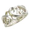 Used TIFFANY&Co. Ring Loving Heart Triple Paloma Picasso EU#50 Silver925 4.7g Silver Accessories