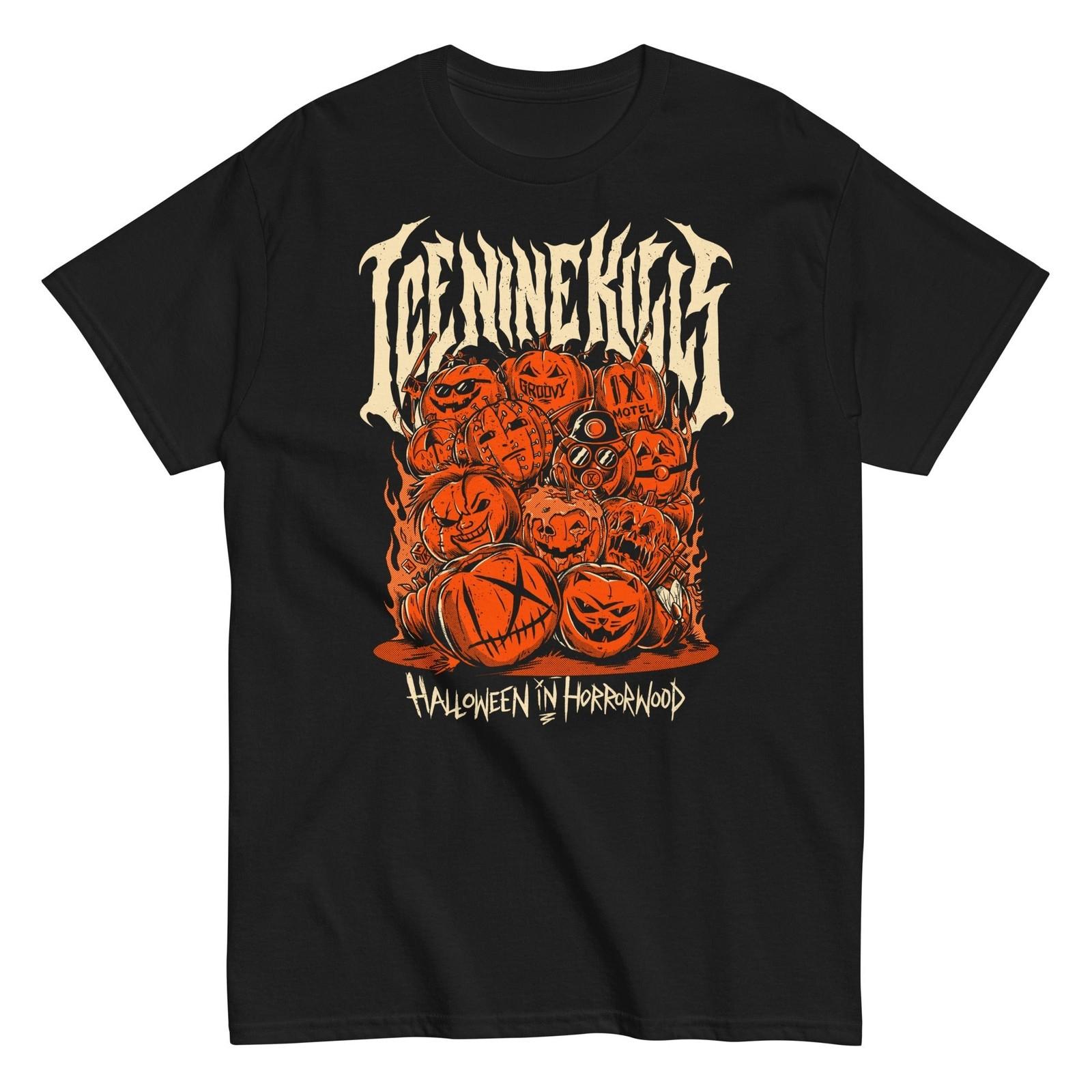 MerchMoment Ice Nine Kills Halloween Horrorwood T-Shirt T-Shirt Black New M
