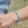 Cotoit Blue Flower Bracelet