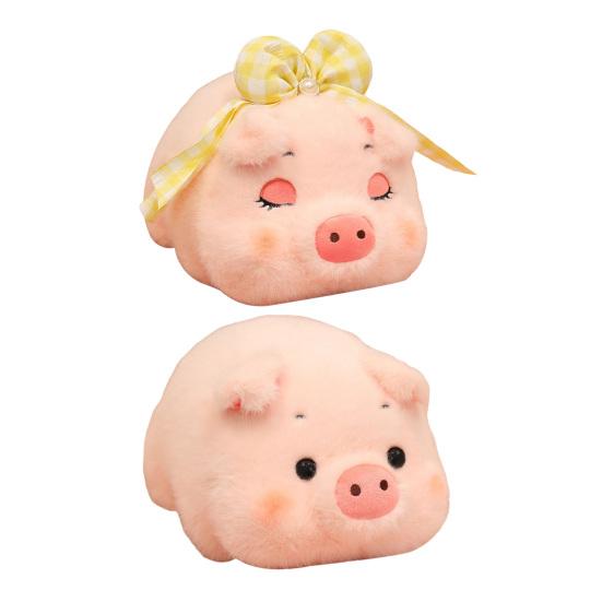 Soft Pig Plush Pillow Cute Pink Pig Hugging Pillow Stuffed Animal Throw Cushion Birthday Gift for Kids Girls