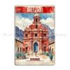 Mapimi Durango Vintage Travel Tourism Metal Signs Rusty Club Cinema Club Printed Tin Sign Poster