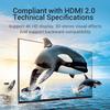 Vention HDMI-Adapter 270 90 Grad rechtwinkliger HDMI-Stecker auf HDMI-Buchse Konverter für PS4 HDTV HDMI-Kabel 4K HDMI 2.0 Extender