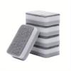 5 Pieces of Multi-purpose Kitchen Cleaning Sponge with Double-sided Dishwashing and Pot Washing Pads Suitable for Households
