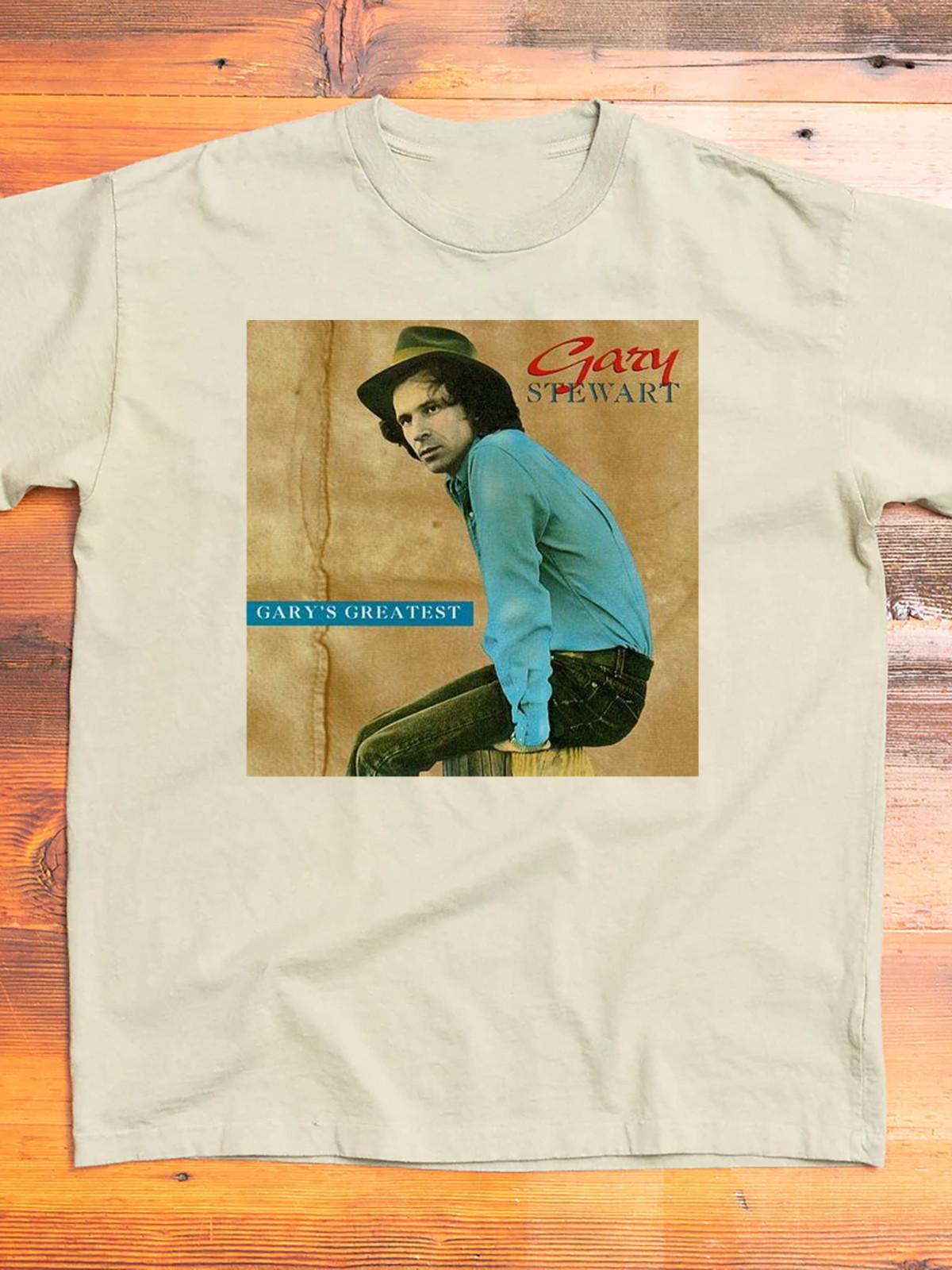 Gary Stewart Gary s Greatest T Shirt Sand Full Size S-5XL L