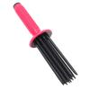 2 Pcs Curling Roll Comb Non Slip Curly Hair Tool Volumizing Styler with 17 Rounded Teeth