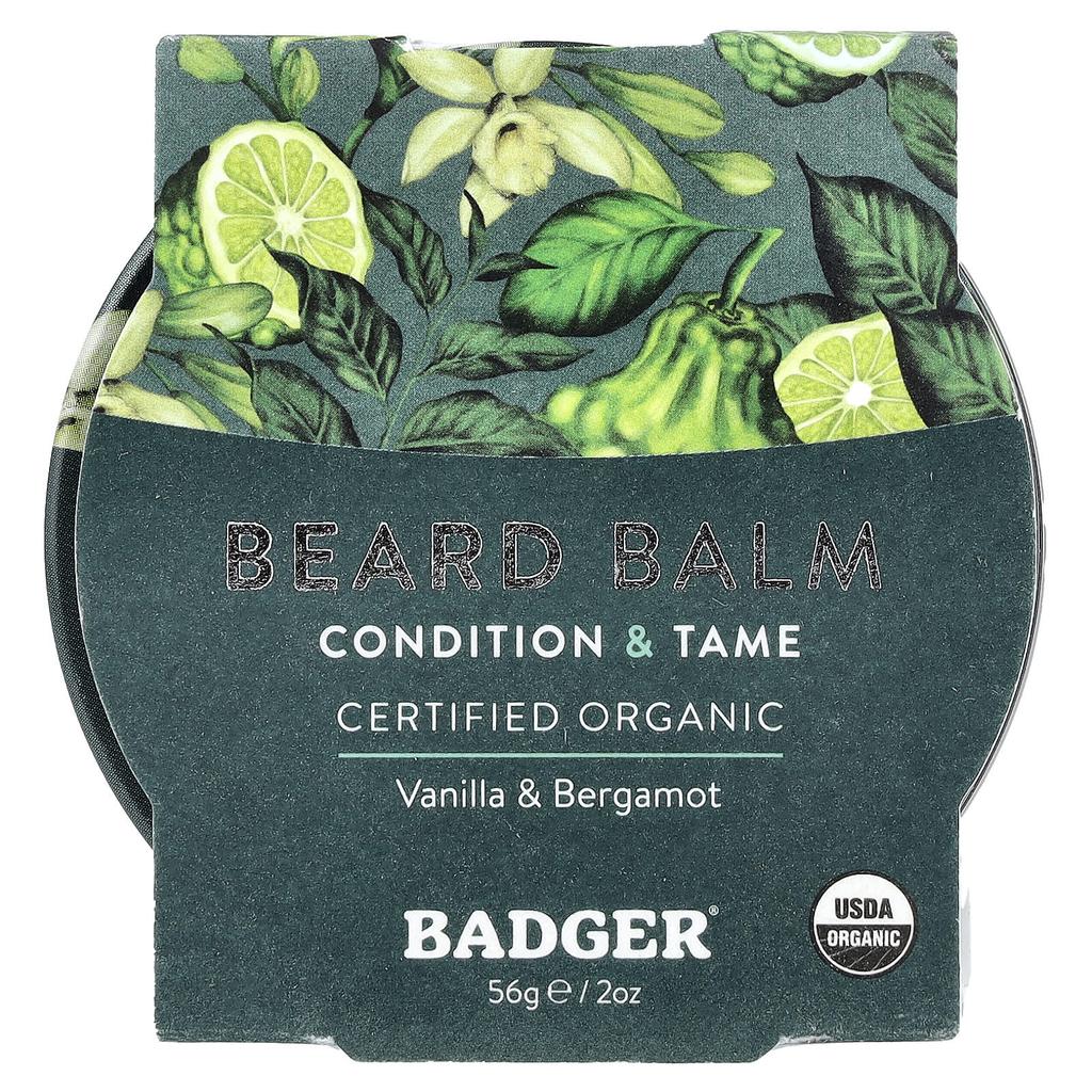 Beard Balm, Vanilla & Bergamot, 56G(2Oz)