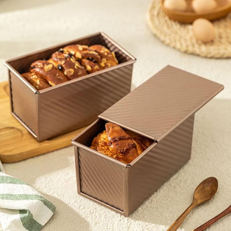 Bayco Non-stick Toast Bread Loaf Pan with Lid