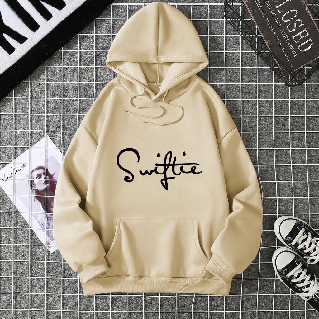 2025 New Printed Hoodie Sweater Women's Trend Versatile Clothes