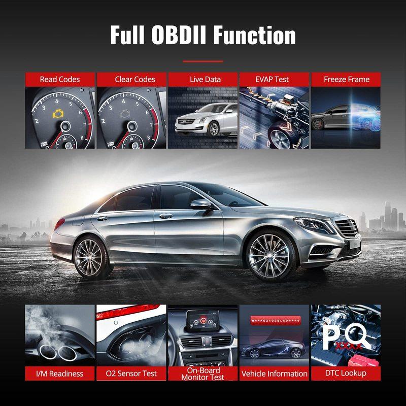MUCAR BT200 BT200 PRO Auto-Scan-Tool OBD2 Diagnose-Tool Vollsystem-Diagnose-Scanner für alle Autos 15 Reset-Code-Leser