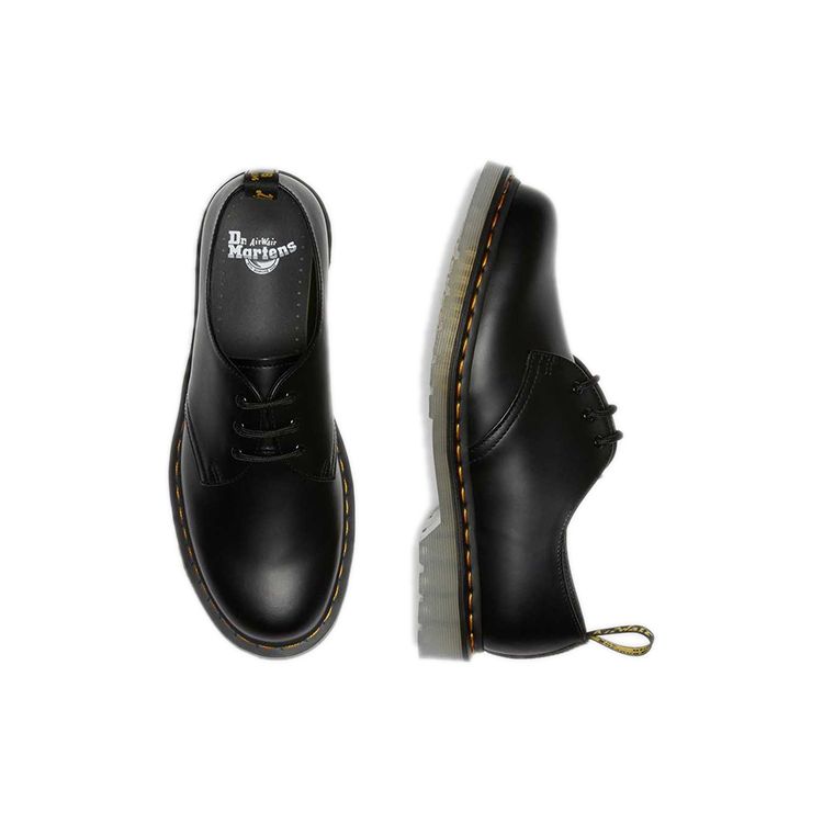 Dr. Martens 1461 Iced Smooth Fashion Durable Casual Flat Shoes Women Shoes Black 26578001