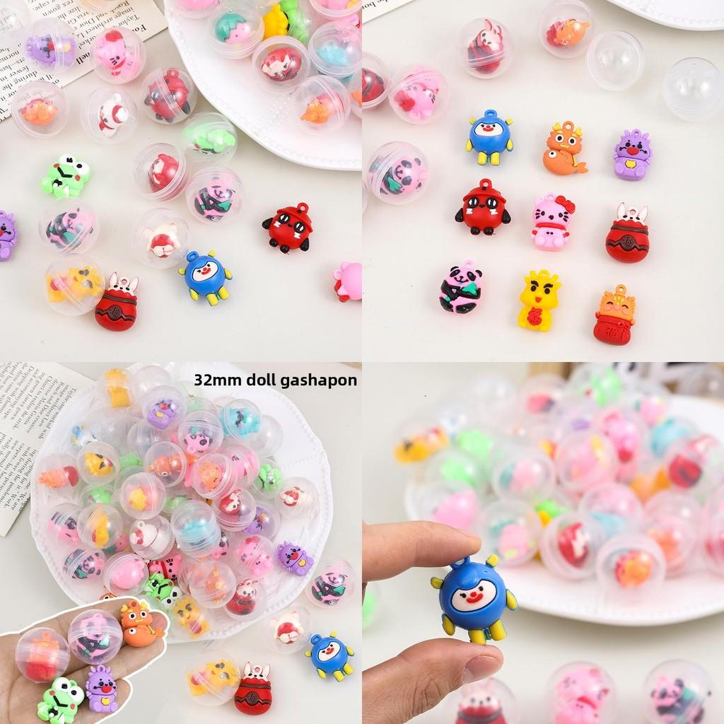 Kids Animal Minifigures With 32mm Transparent Toys For Collectors And Kids Play