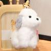 Realistic Husky Dog  Doll Pendants PP Cotton Simulation Dog Poodle Stuffed Doll  Kids Gifts