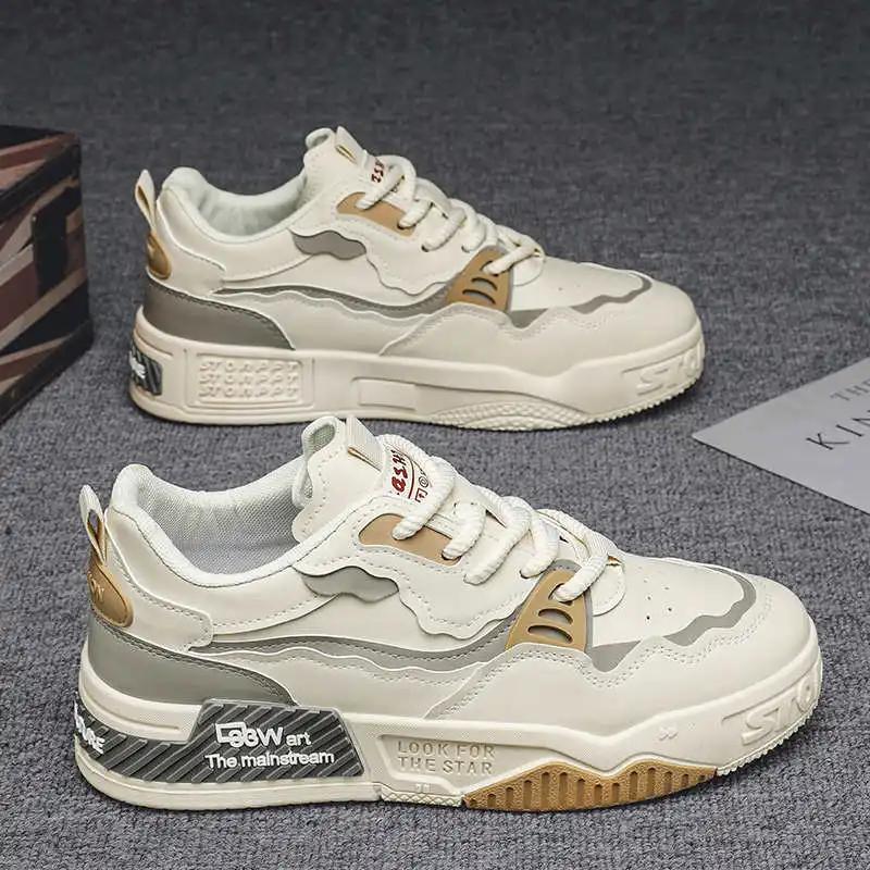 Fashion Plataform Lace-up Shoes Size 44 Vulcanize Women's Gray Sneakers Women's Lace Basketball Sports High-tech Loufers Retro Play