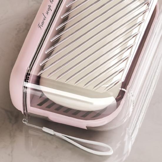 Yousheng Travel Soap Case with Lid Leakproof Soap Container with Drainage Layer Portable Bar Soap Holder for Camping Gym Bathroom Kitchen Dormitory