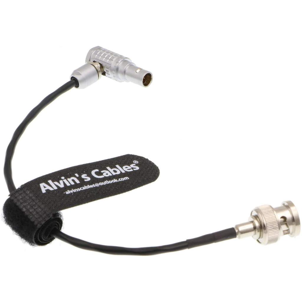 Cables Red Komodo Timecode Cable for Sound Devices BNC Male To EXT9 Pin Male Right Angle Timecode Code ZAXCOM Alvin's