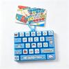 26 Keys Simulation Keyboard Fidget Spinner Stress Relief Toys Keychain Desktop Decoration Student Bag Ornament Toy Creative Gift
