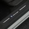 4Stk. Auto Schwellenschutz Transparent Dekorative Plakette 3D Aufkleber Für Volkswagen Tiguan Golf-4 5 6 7 MK6 B5 B6 B7 Jetta Lavida Polo Tiguan Passat