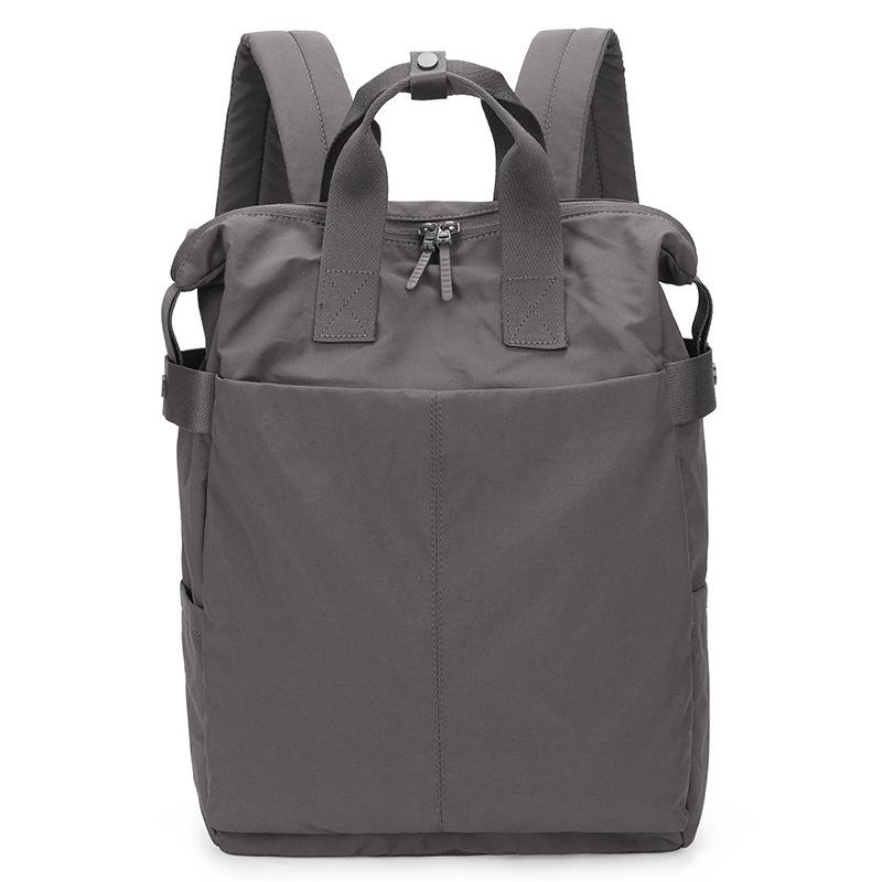 Schoolbag Travel Backpack College Student Backpack Male Large Capacity Junior High School Student Simple Casual School Bag