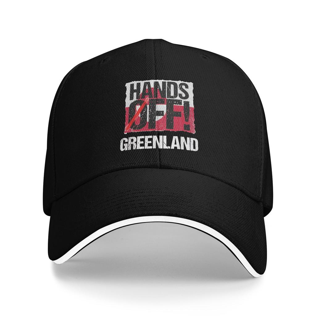 Hands Off Greenland Is Not For Sale MGGA Accessories Men Women Baseball Cap  Trucker Hat Retro Outdoor Headwear