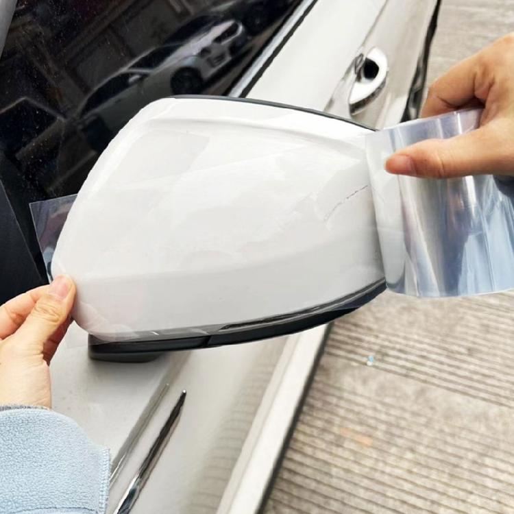 Transparent Car Protective Wrap Shield Film Offers Superior Scratch Resistance Against Weather Damage Keep Paint Shine