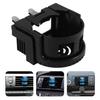 Ledmomo Car Drink Holder Air Vent Mount Car Cup Holder Bottle Tumbler Adjustable Anti-Slip Design Anti-Vibration Car Vent Black