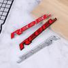 Personalized 3D Metal Car Sticker Rebel Letter Car Decal Self-Adhesive Letter Badge Stickers Car Exterior Decor Accessories