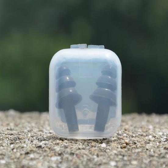 Tragbare Silikon Kinder Kinder Schwimmen Dusche Wasserdicht Ohrstöpsel