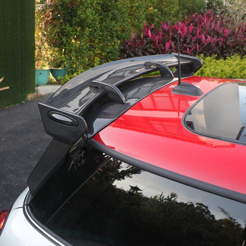 MINI F56 Carbon Fiber Rear Spoiler - GIOMIC Style Roof Wing Accessory for COOPER Upgrade