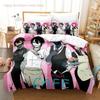 Creepypasta Bedding Set Single Twin Full Queen King Size Bed Set Aldult Boys Bedroom Duvetcover Sets Anime roupas de cama