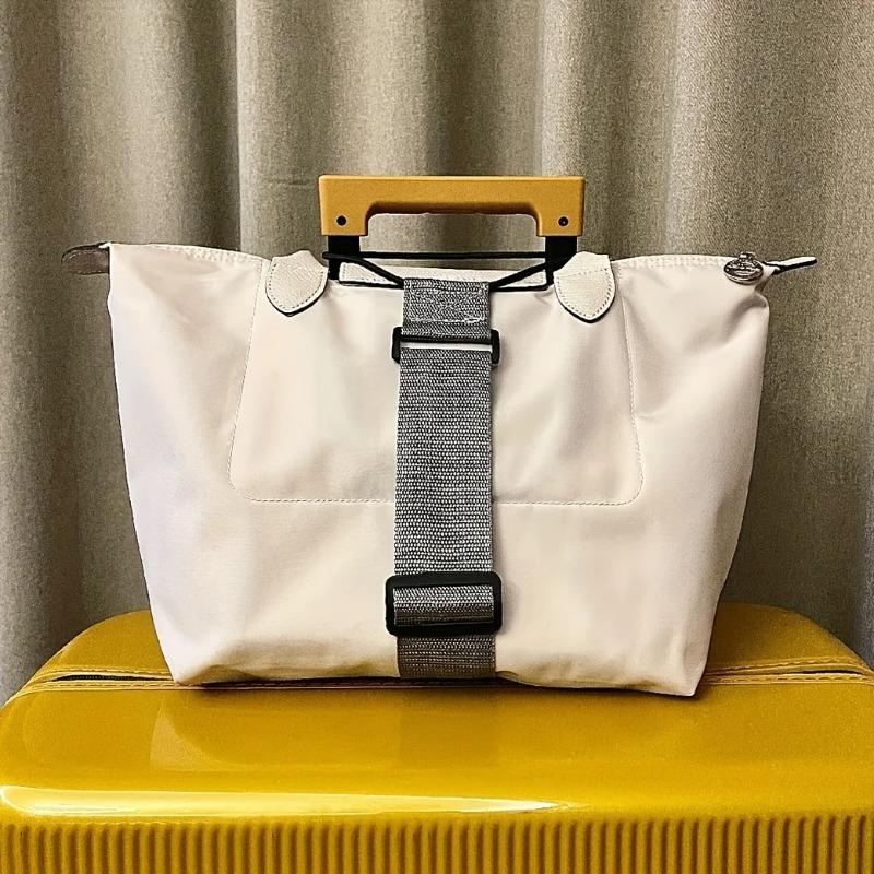 Luggage Elastic Strap, Versatile Reusable Strap, Travel Simple Suitcase Accessories Fixed Hanging Luggage Strap Belt серый