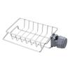 Stainless Steel Kitchen Sink Storage Rack with Sponge and Dish Rag Holder