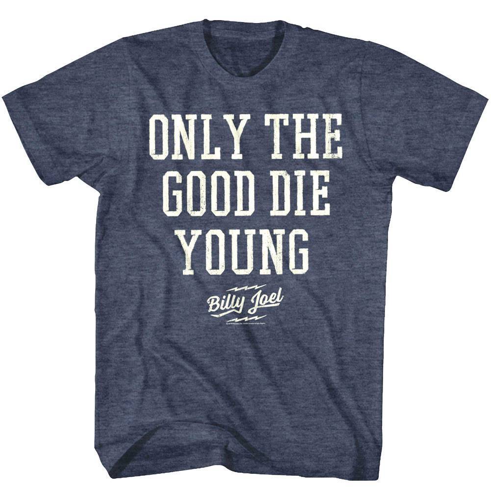 Billy Joel Only the Good Die Young Men T Shirt Pop Music Song Album Tour Merch M