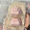 1Pcs Sesame Paste / Beetroot / Egg / Jelly Dumpling Bear Food Grade Silicone Stress Reliever Handcrafted Taba Squishy Toy